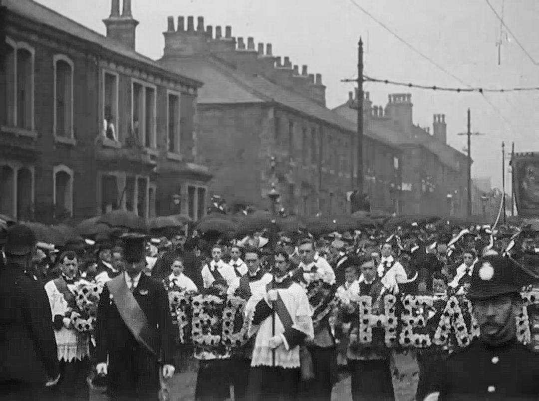 The Annual Procession at Sacred Heart - 1905