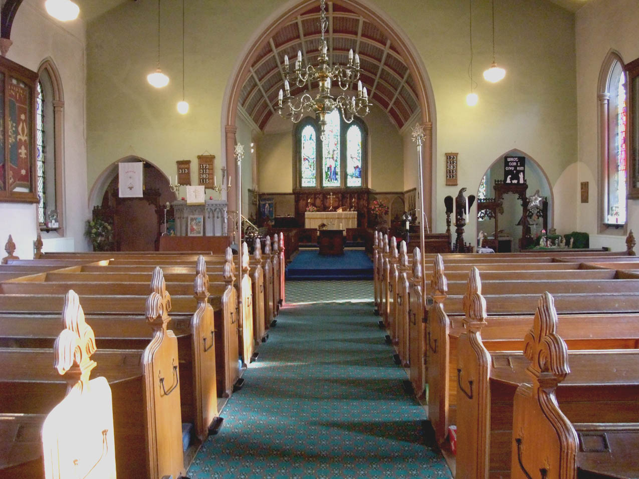 Holy Trinity Ashton in Makerfield, interior