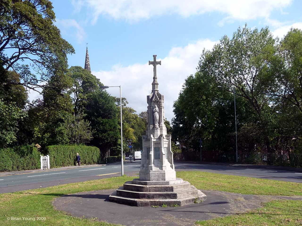 Brownedge WW1 Memorial, Photograph supplied by and  of Brian Young