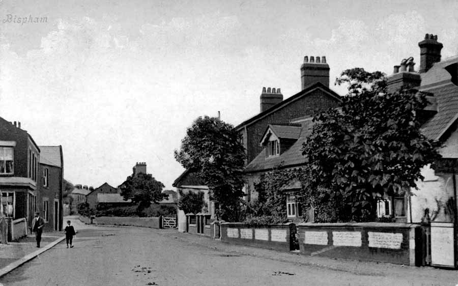 An early picture of the village, c1907