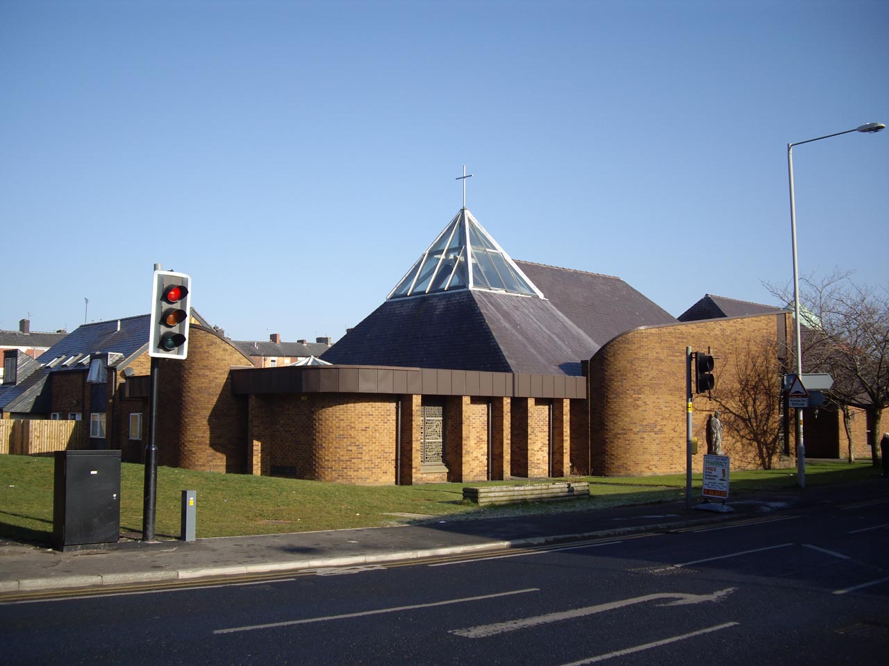 The new Roman Catholic Church of St Joseph, Blackburn