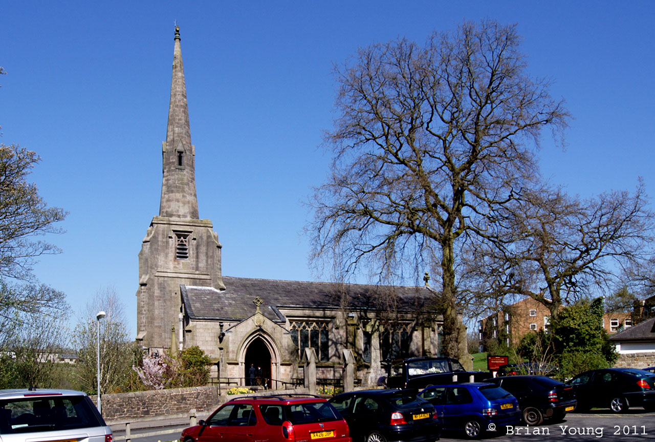 The Parish Church of Immanuel, Feniscowles. Photograph supplied by and  of Brian Young