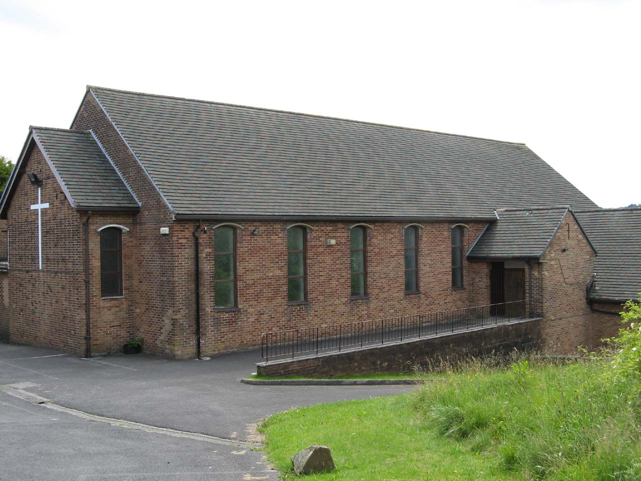 The Roman Catholic Church of Our Lady of Perpetual Succour, Longshaw. Photograph supplied by and  of Malcolm Woods