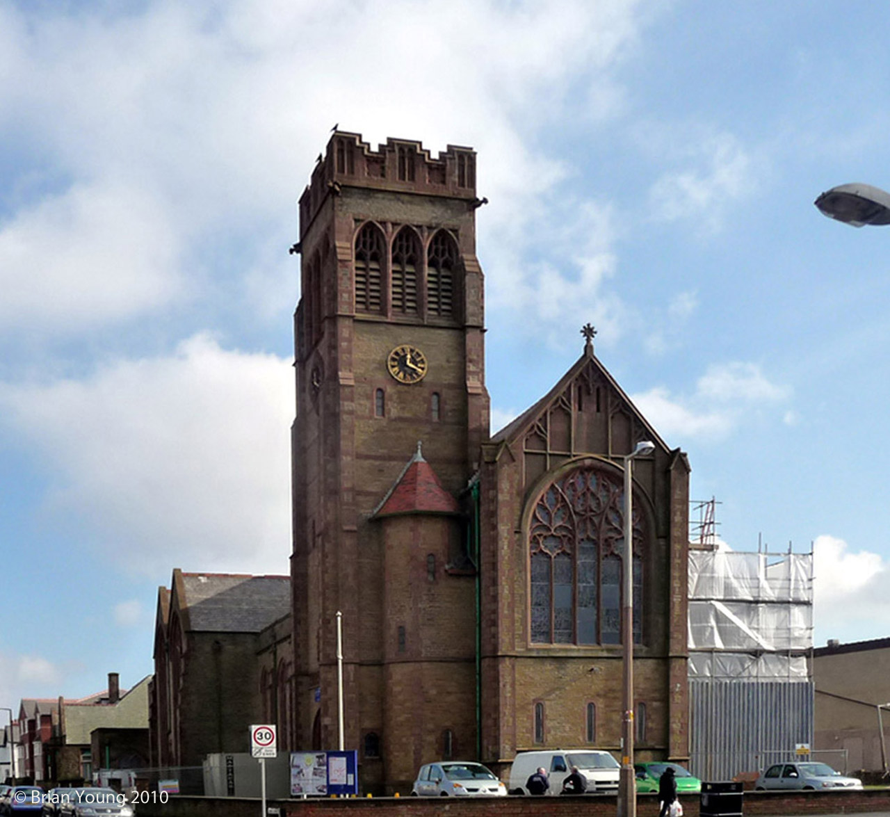 The Church of the Holy Trinity, Blackpool. Photograph supplied by and  of Brian Young