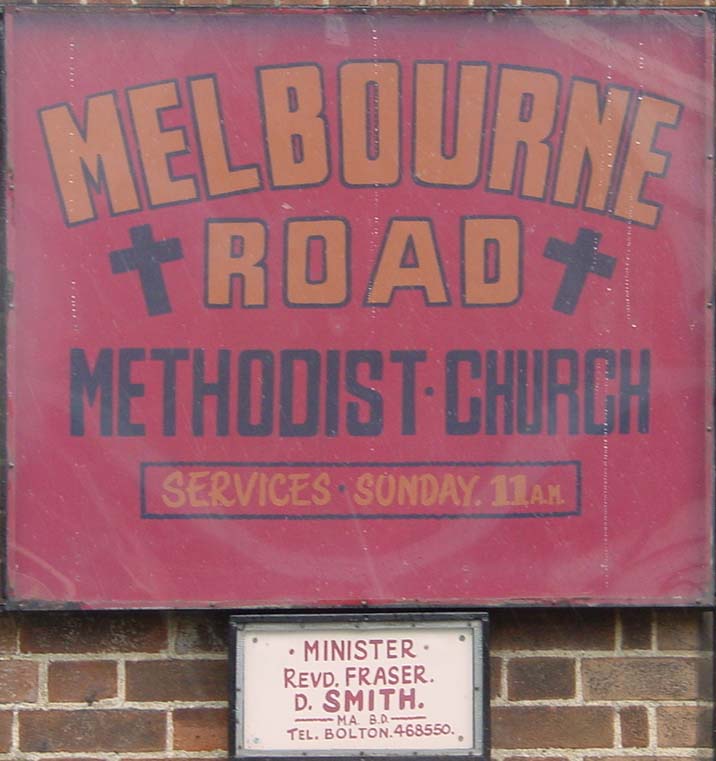 The Church Board, Melbourne Rd Methodist, Deane
