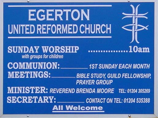 Egerton URC, Egerton