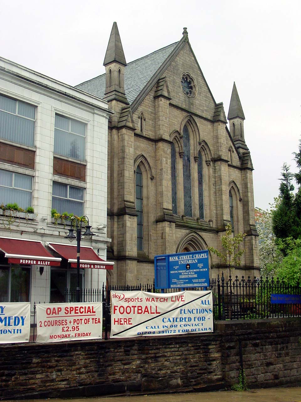Bank St Unitarian Chapel, Bolton