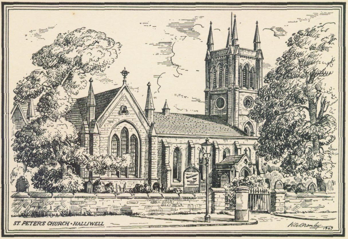 Pen & Ink drawing of St Peter's