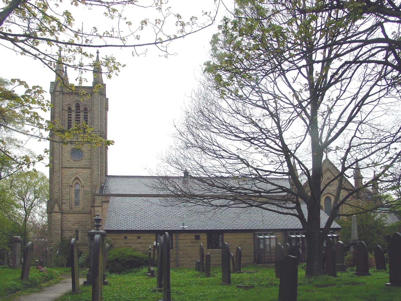 St Peter's Church from the back