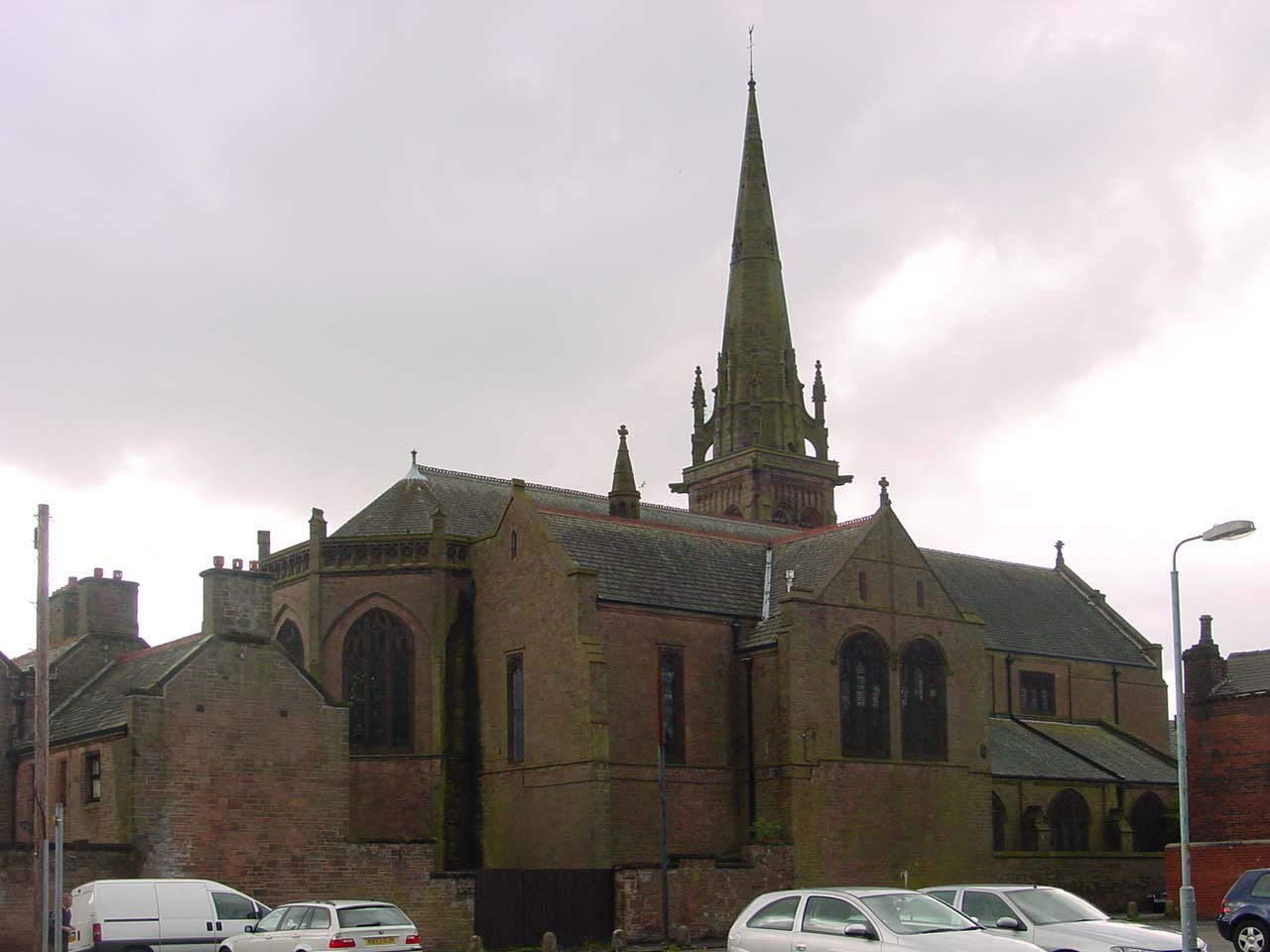 The Iron Church from behind