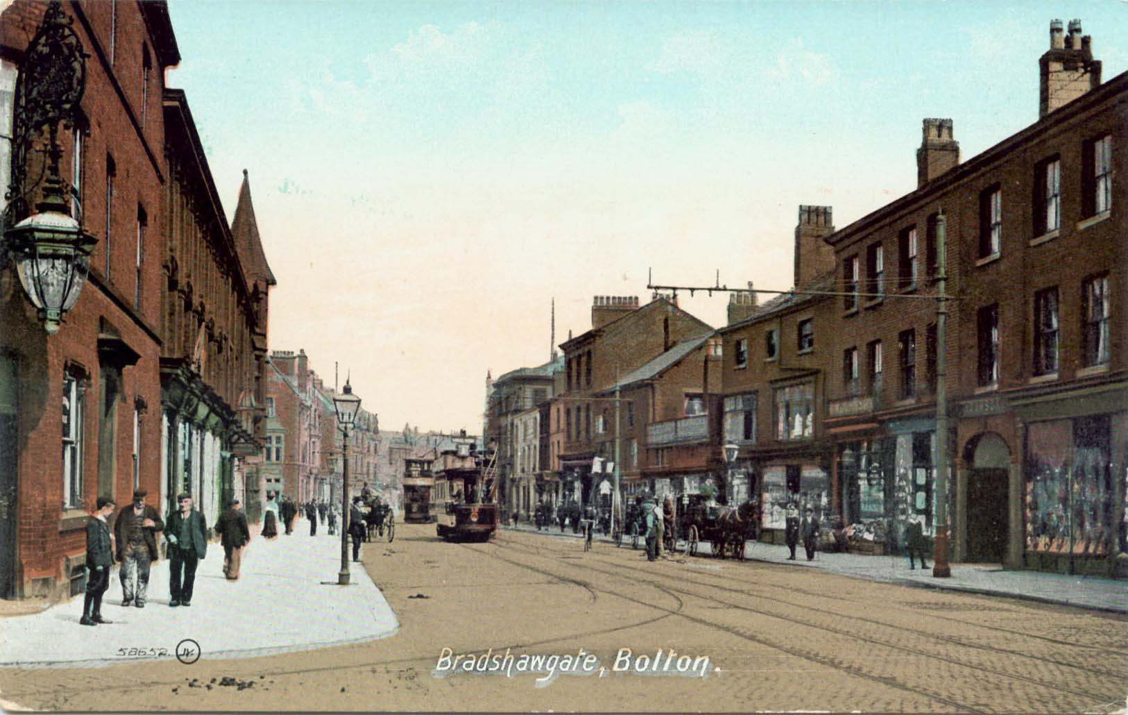An Old Post Card view of Bradshawgate
