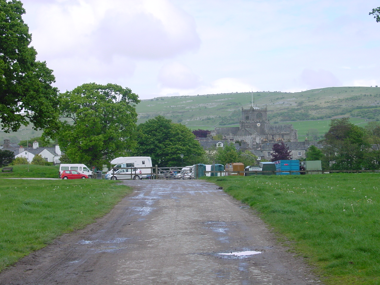 Cartmel from the race course
