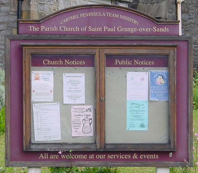 Church Notice Board