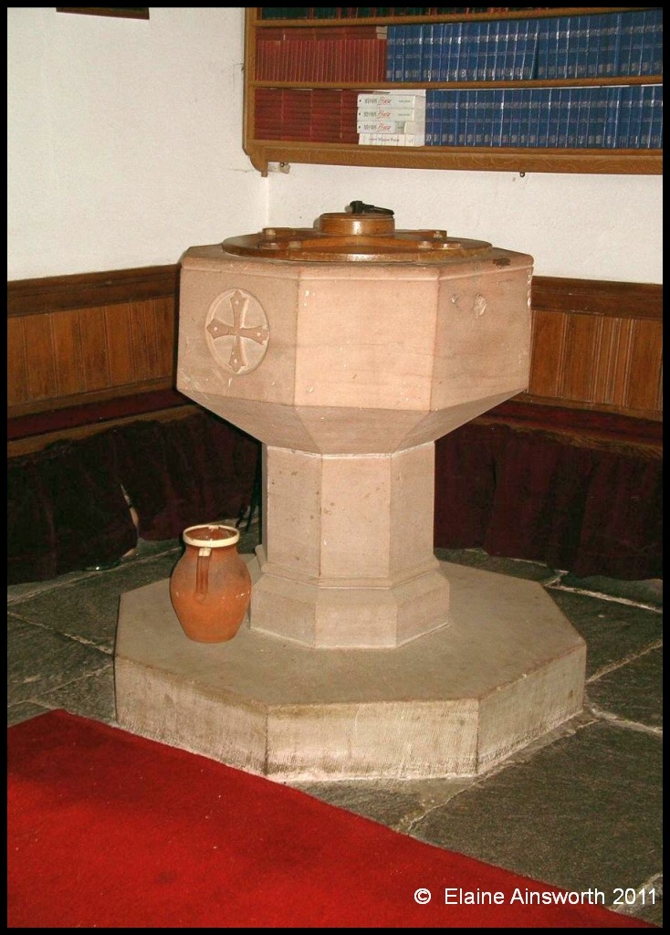 The Font at Holy Trinity, Colton