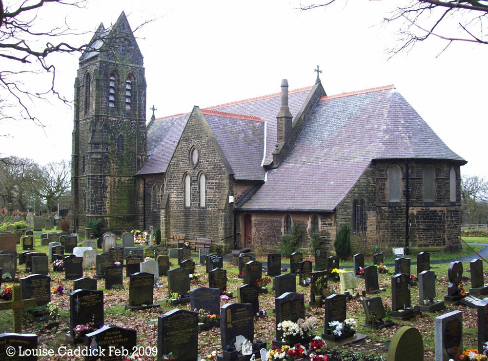 St Michael and All Angels, Dalton, near Wigan Church and Graveyard