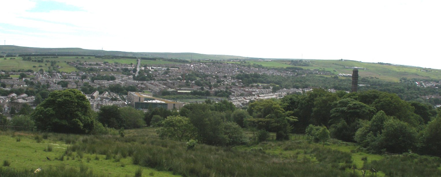 View over Darwen 2015