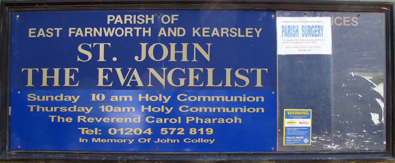 St John the Evangelist Board