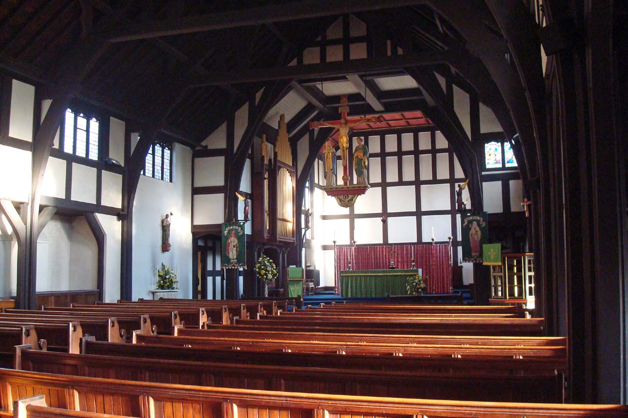 Interior of the Church, Photograph supplied by and  of Frances Holcroft