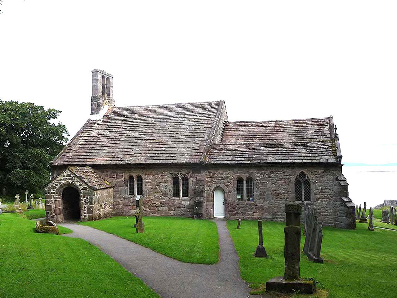 The Church of St Peter, Heysham. Photograph supplied by and  of Brian Young