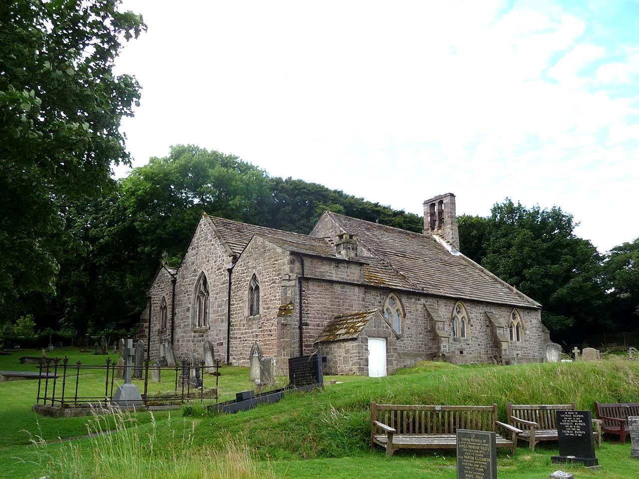 The Church of St Peter, Heysham. Photograph supplied by and  of Brian Young