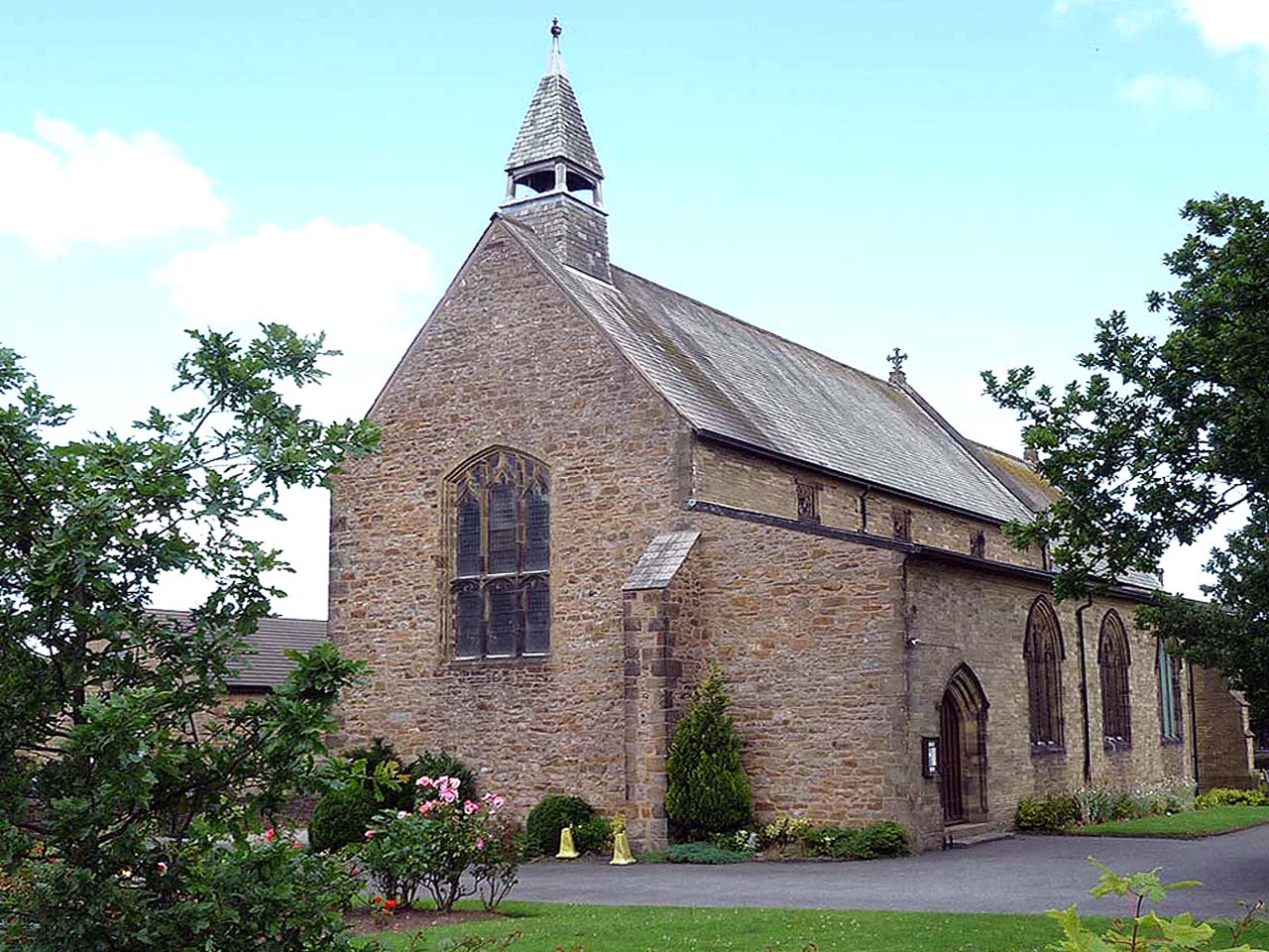 The Church of St Leonard, Langho. Photograph supplied by and  of Brian Young