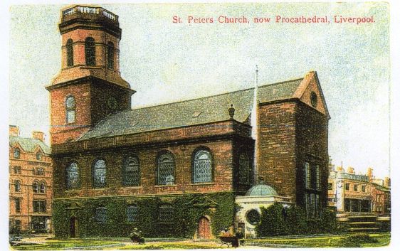 St Peters Church, Church St., Liverpool