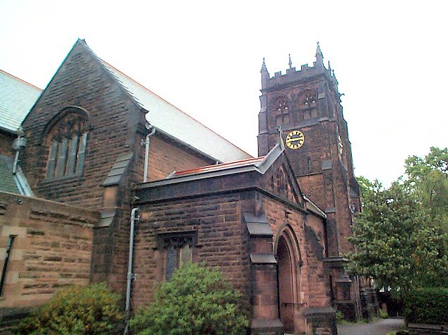 The Church of St Peter, Woolton. Photograph by kind permission Dave Wood
http://www.liverpoolpictorial.co.uk/