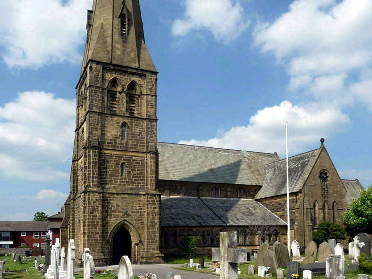 St John the Divine, Lytham, Photograph supplied by and  of Brian Young