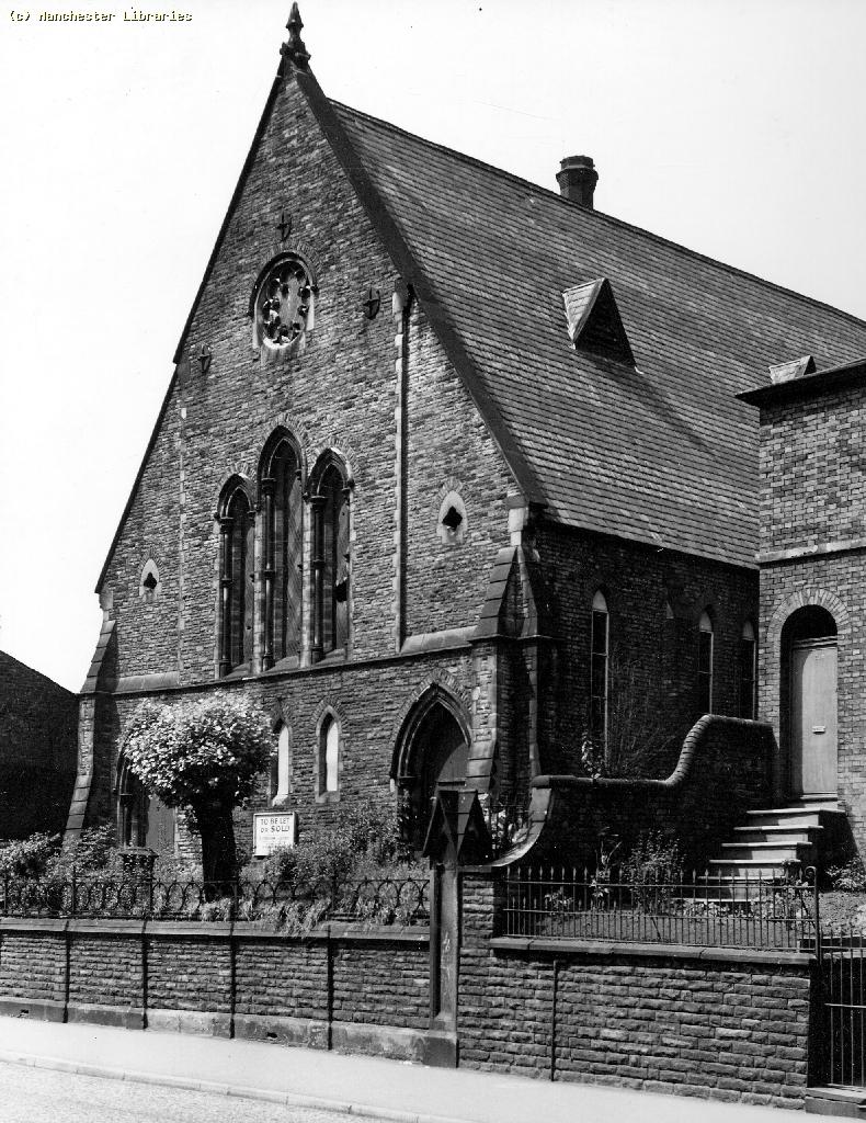 The Wesleyan Methodist Church, Old Market Street, Blackley, c1958
