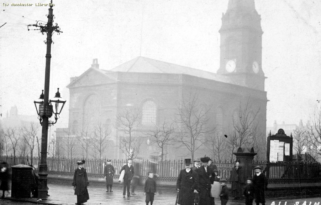 All Saints Church, Chorlton on Medlock in 1900