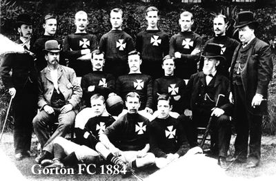 St Mark's West Gorton Football Team 1884
