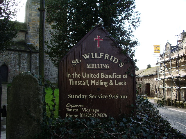 St Wilfrid Church Sign