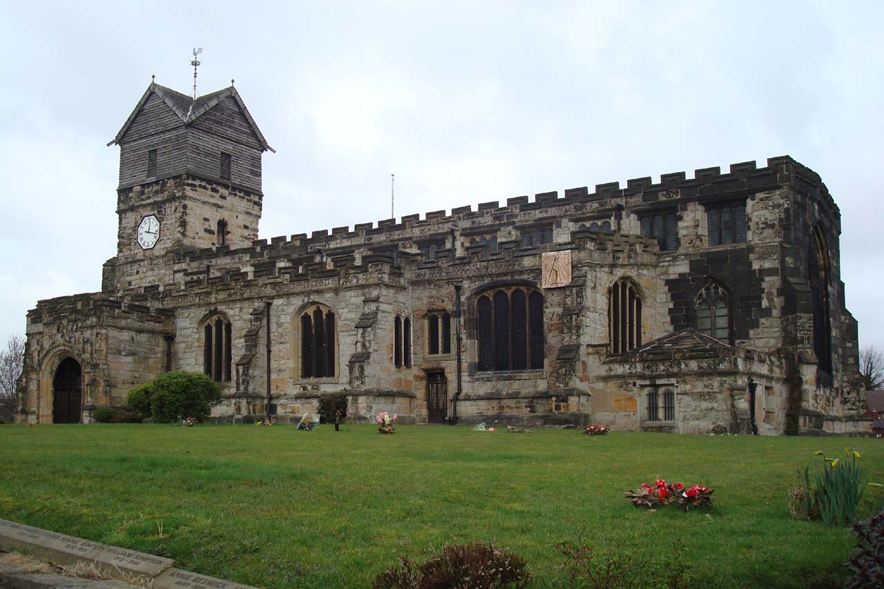 The Church of St Leonard, Middleton<, Photograph courtesy of Frances Holcroft