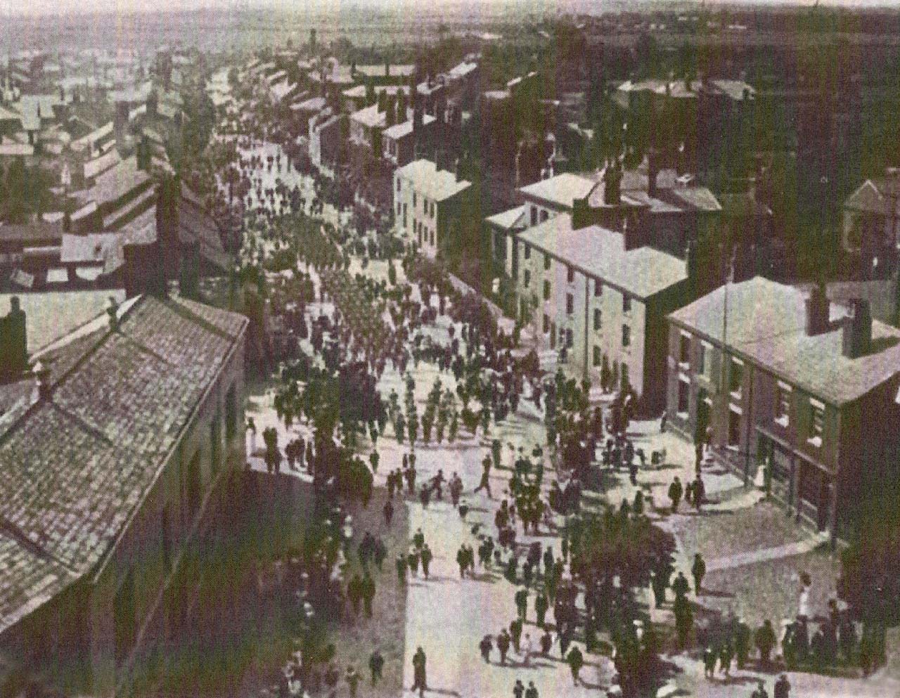 Church Parade, from St Peters Tower, c1903 Photographs kindly supplied by Newton library