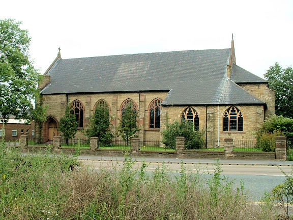 The Church of the Holy Trinity, Failsworth. Photograph supplied by and  of Mike Berrell