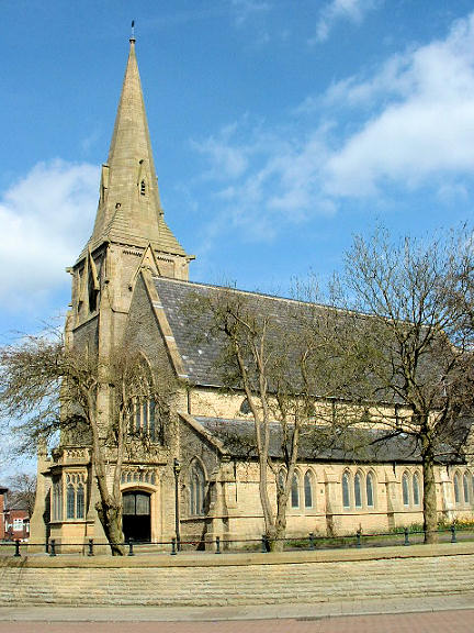 The Church of St Thomas, Werneth. Photograph supplied by and  of Mike Berrell
