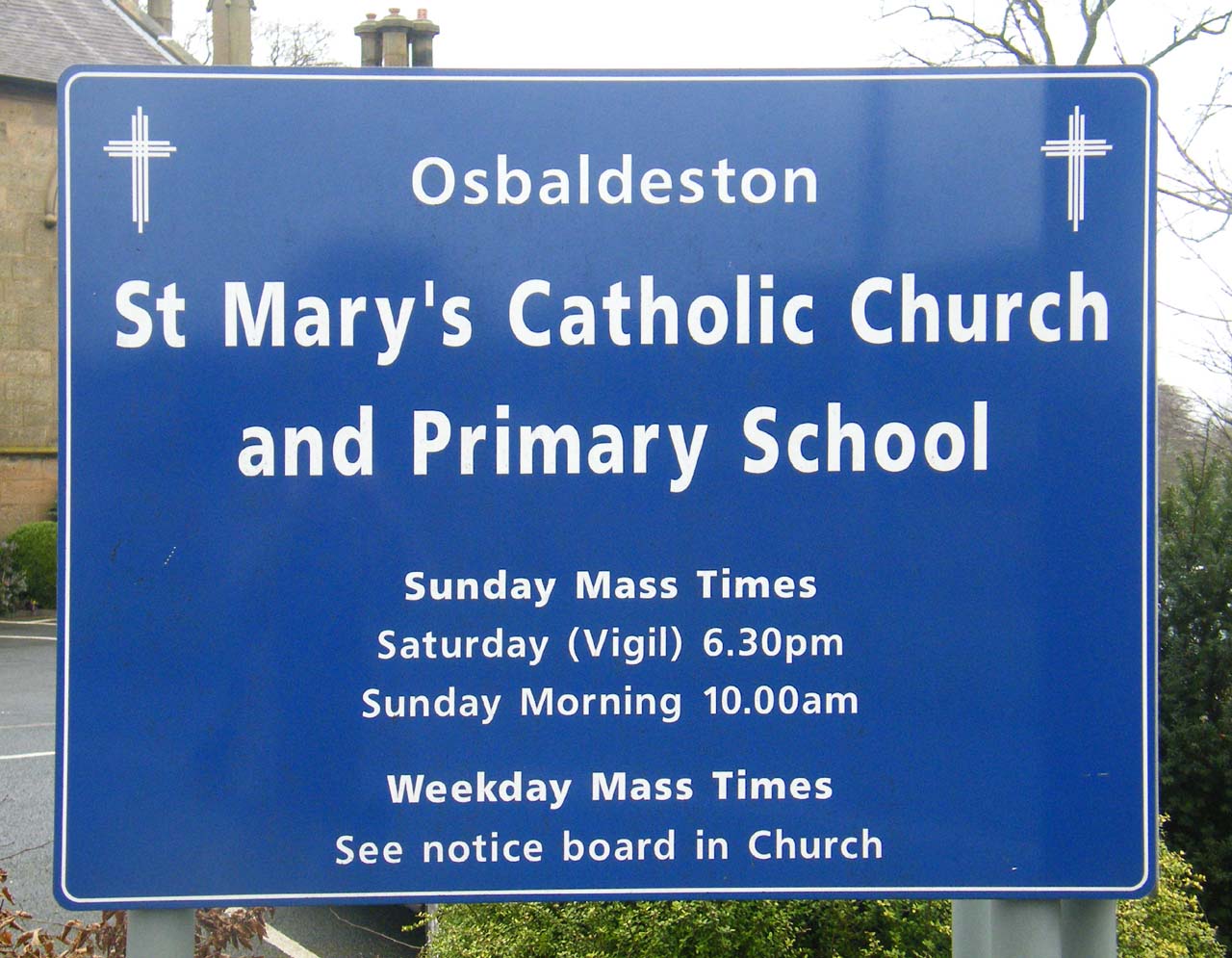 St Mary Church Sign
