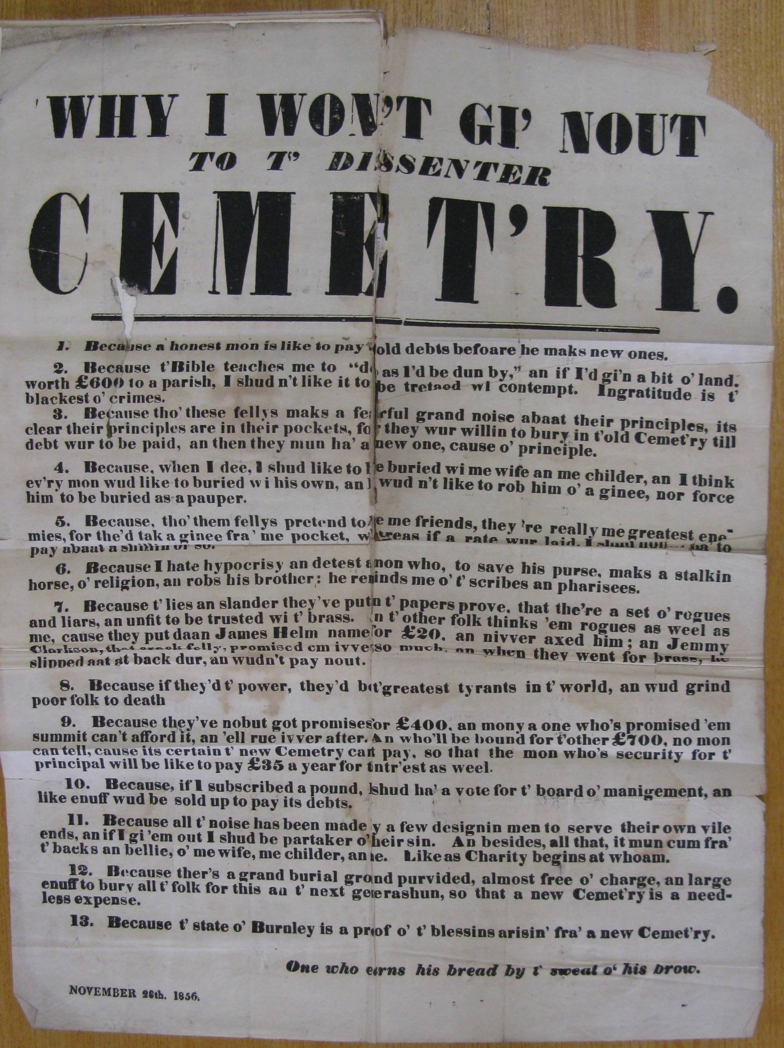 Cemetery Poster