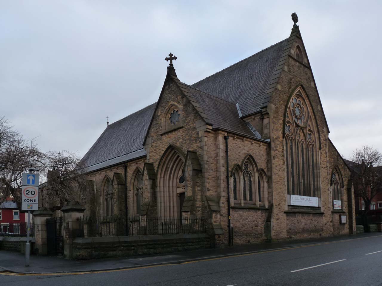 The Church of St Matthew, Preston. Photograph supplied by and  of Mike Berrell