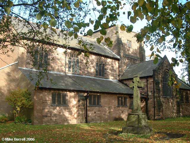 The Church of St Mary Magdalene, Eccles. Photograph supplied by and  of Mike Berrell