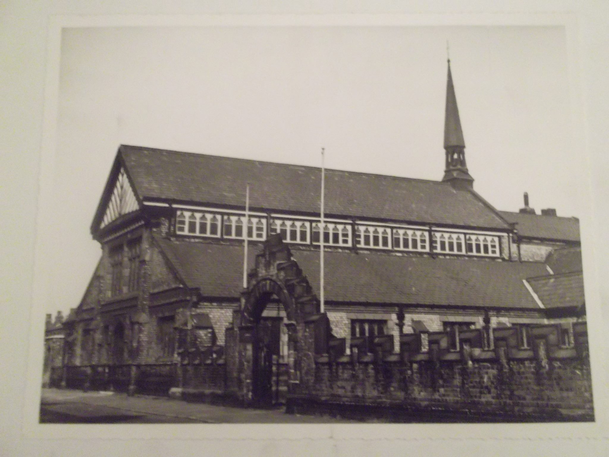 The Church of St Cyprian, Ordsall, 30-7-55. Photograph courtesy of Ken Williamson