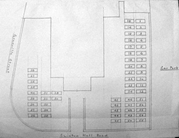 Grave Plan, Swinton Unitarian Chapel