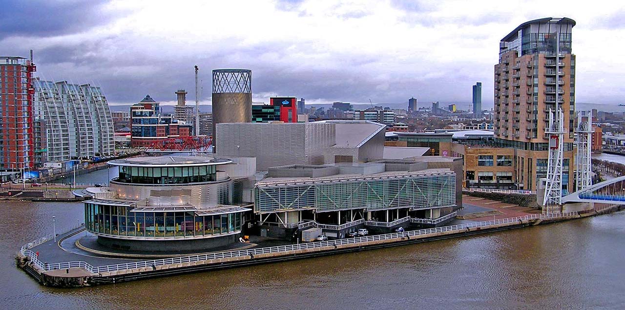 Salford Quays and Lowry Centre Photograph courtesy of Edward Smith