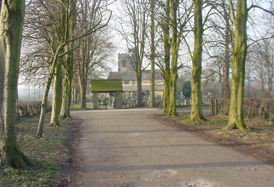 St Leonard the Less, a view through the gate