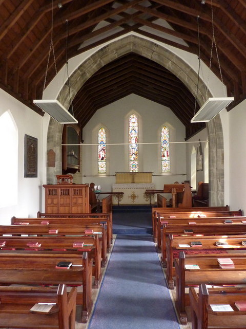 Seathwaite Church Interior