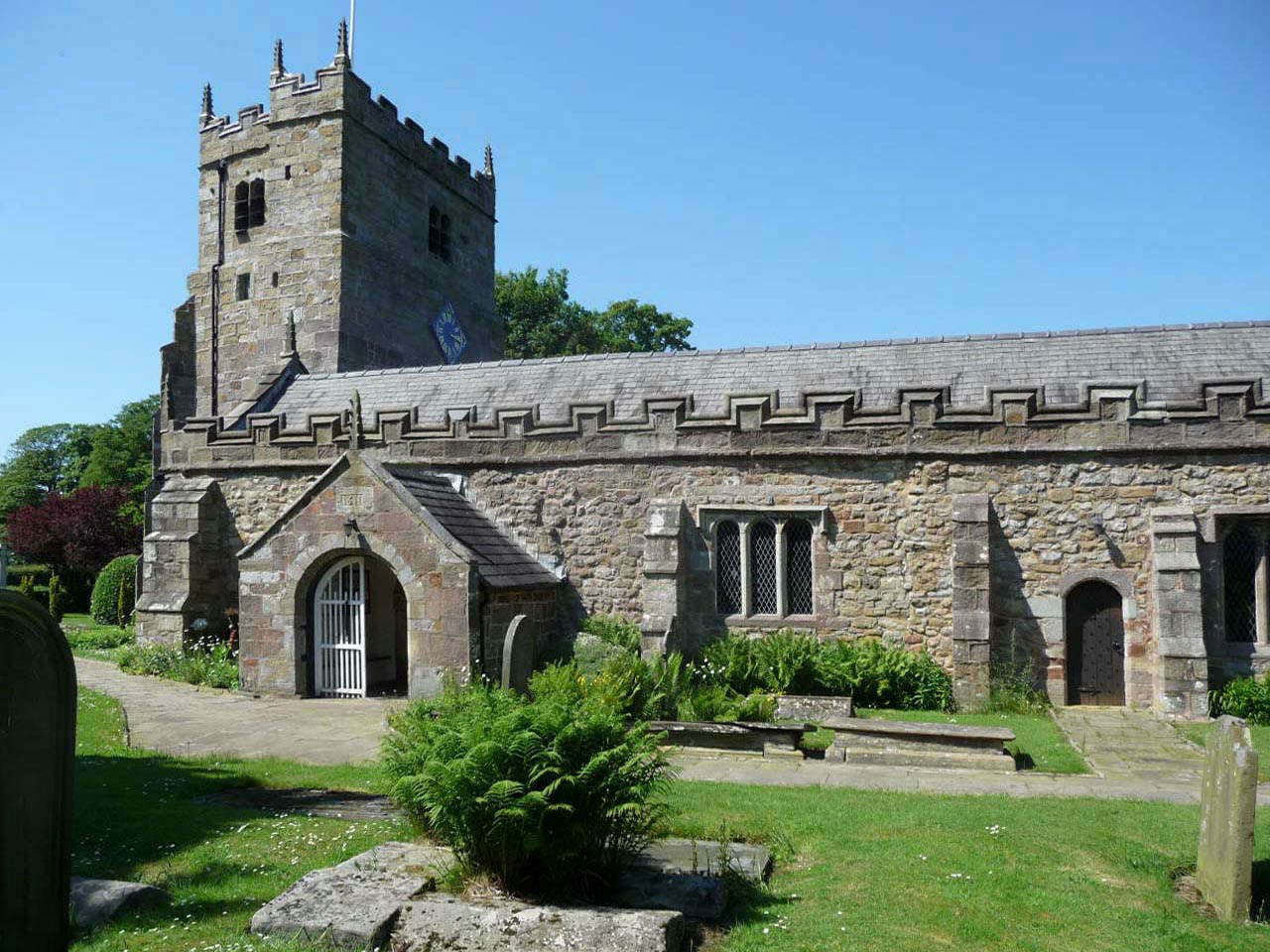 St Michael, Parish Church of St Michael's-on-Wyre. Photograph supplied by and  of Brian Young