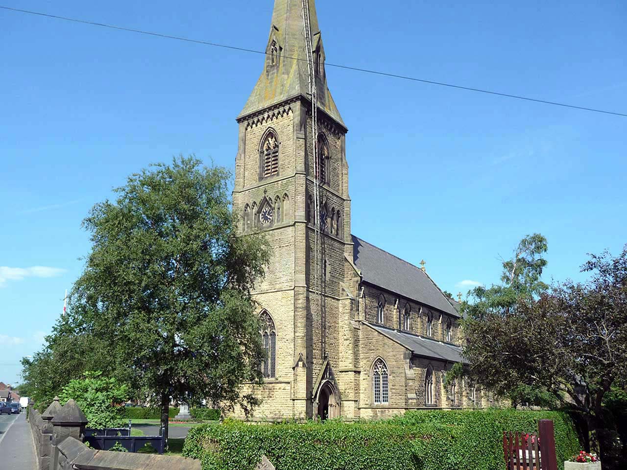 Holy Trinity with St Mary, Tarleton, Photograph supplied by and  of Brian Young
