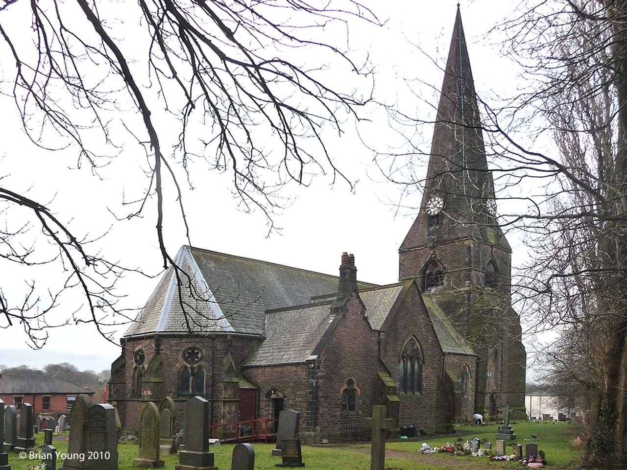 The Church of All Saints, Higher Walton, Photograph supplied by and  of Brian Young