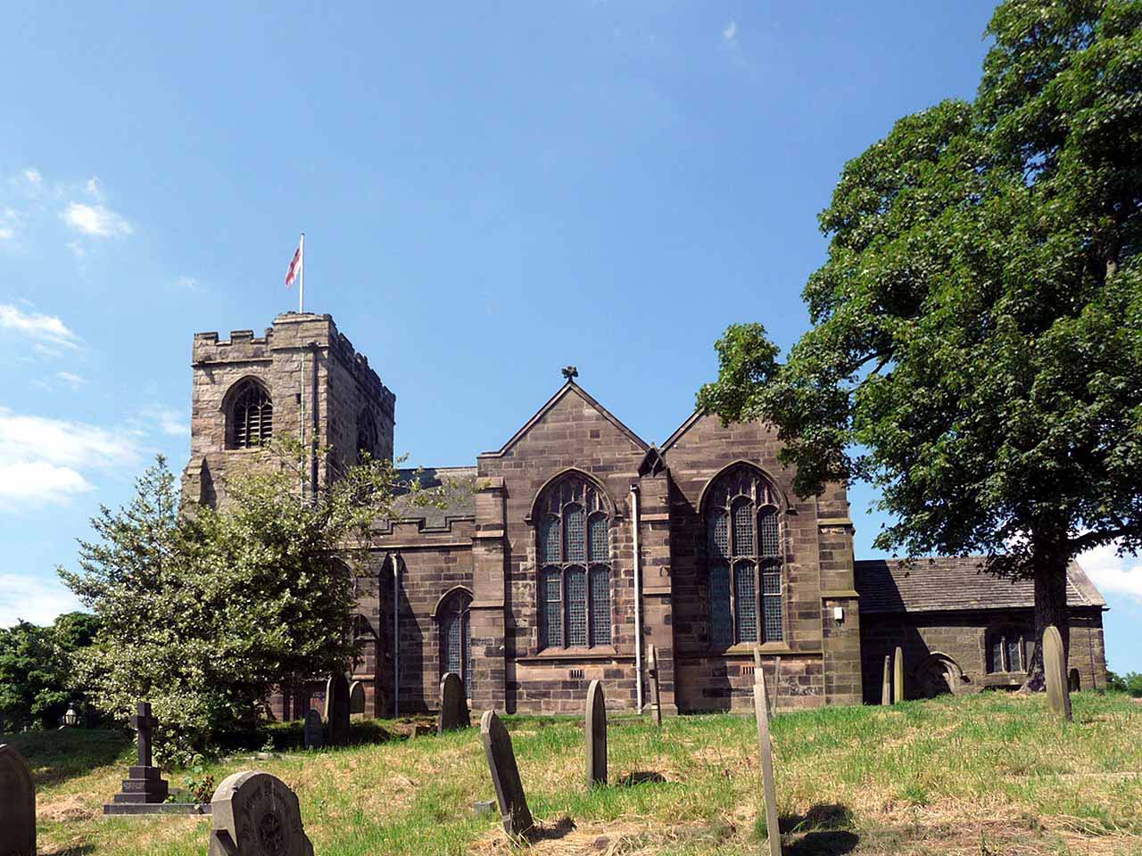 The Church of St Leonard, Walton le Dale, Photograph supplied by and  of Brian Young
