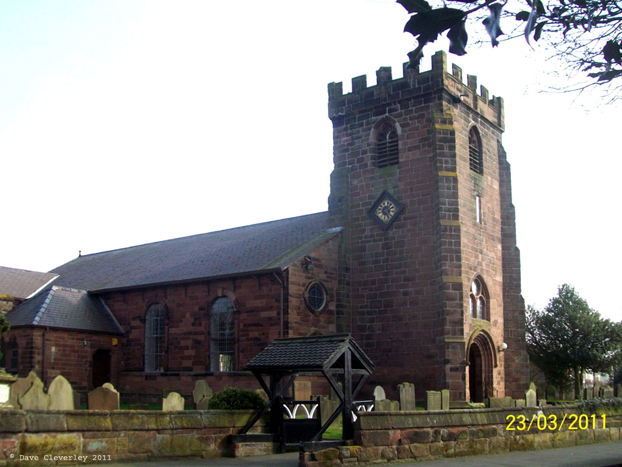 The Church of St Mary,Hale. Photograph supplied by and  of Dave Cleverley